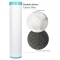 GAC Granular Activated Coconut Carbon 20" x 4.5" Refillable
