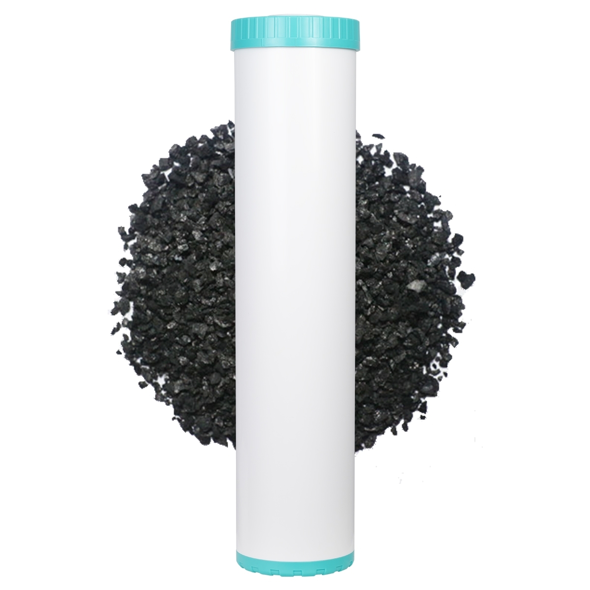 GAC Granular Activated Coconut Carbon 20" x 4.5" Refillable 2045SilverGAC5