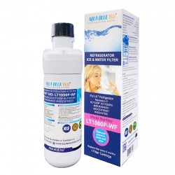 Aqua Blue LT1000P Fridge Water Filter, Compatible with LG LT1000P, LT1000PC, MDJ64844601, ADQ74793501