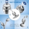 AQUA BLUE H20 HIGH OUTPUT LUXURY 3 STAGE SHOWER FILTER HIGH QUALITY SYSTEM
