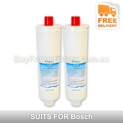 2x Eco Aqua EFF-6026B Generic Replacement Bosch CS-52 Internal Fridge Filter