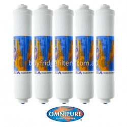 5x Omnipure K2533JJ Inline Water Filter with Quick-Connect