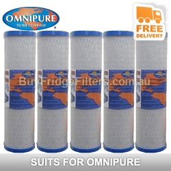 5x Omnipure-OMB934 10M The OMB-Series is designed to fit in standard 10" filter housings