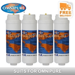 4x Omnipure Q5405 Q-Series Sediment Water filter