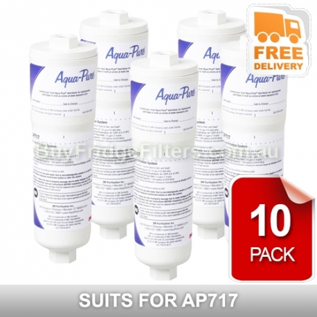 10x AP717 Aqua pure triple action inline filter