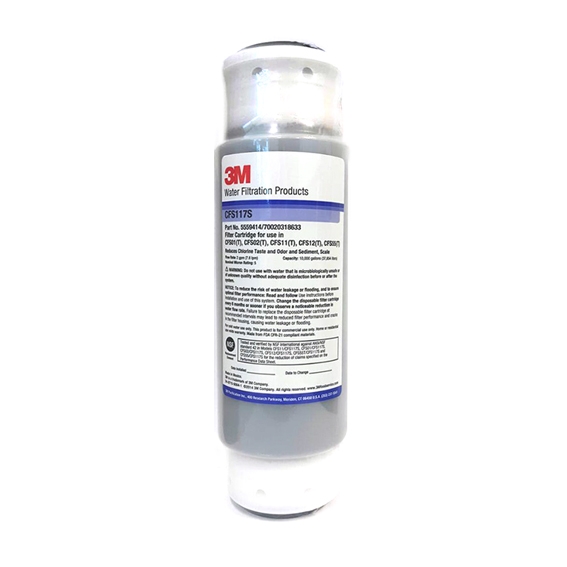 3M CUNO CFS117S Water Filter Drop In Cartridge GENUINE PART