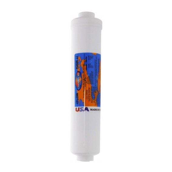 Omnipure K2586-JJ Inline GAC and Scale Filter