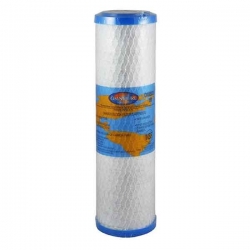 Omnipure OMB934 1 Micron Carbon Block Water Filter Blue 10"