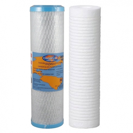 Aqua-Pure AP2200C Replacement Filter Set 0.5um AP110 AP187 10"