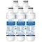 5X Aqua Blue LT1000P Fridge Water Filter, Compatible with LG LT1000P, LT1000PC, MDJ64844601, ADQ74793501