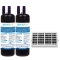 2x Whirlpool W102975370 Replacement Filter + Whirpool Air Filter Set