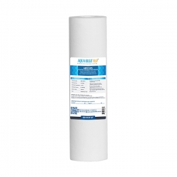 Aqua Blue H2O 10" Polyspun Sediment Water Filter Cartridge 5 Mic