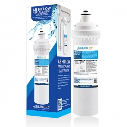 Aqua Blue H20 High Flow in-line - 4 Stage Water Filtration System Kit