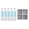 5 x M7251253FR-06 Fridge Filter + 1 x LT 120F Fresh Air Filter set