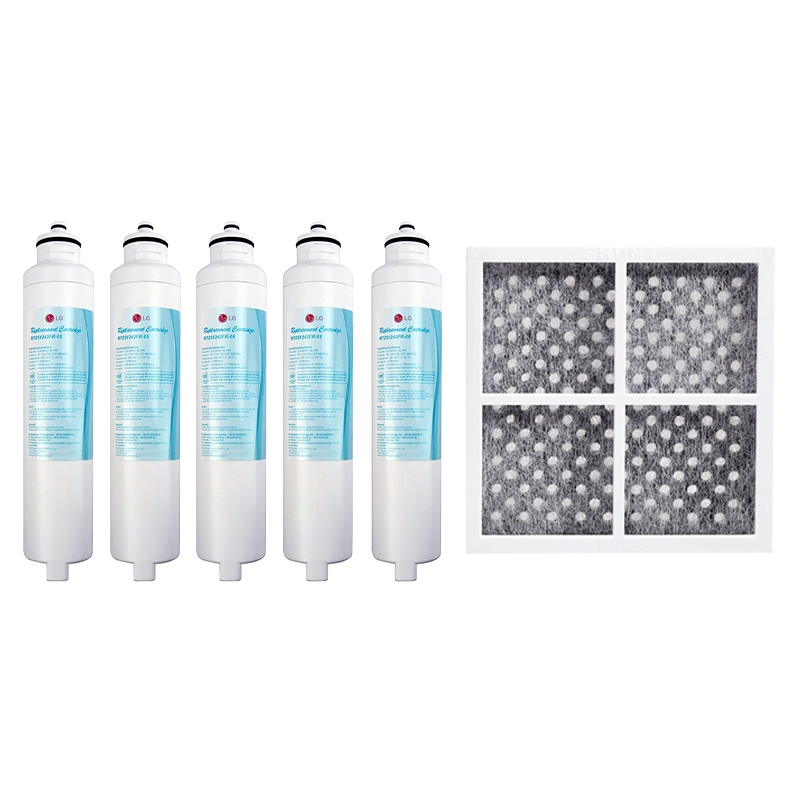 5 x M7251253FR-06 Fridge Filter + 1 x LT 120F Fresh Air Filter set