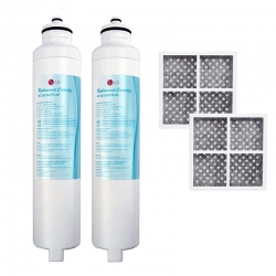 2 x M7251253FR-06 Fridge Filter + 2 x LT 120F Fresh Air Filter set