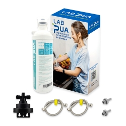 Lab Pua Residential Water Filter LPA-CS5-10  5Micron carbon block & Scale inhibitor Kit with 1/2"  connection