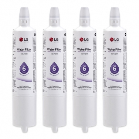 4 X LG 5231JA2006A / 5231JA2006B / LT600P Fridge Water Filter